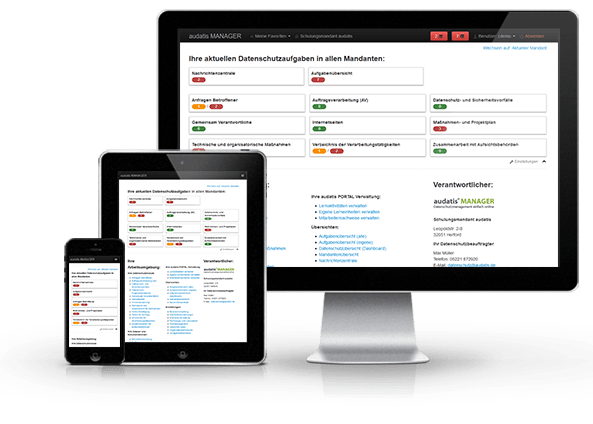 screenshot of audatis Manager